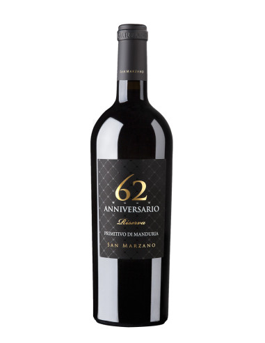 Primitivo di Manduria Riserva 'Anniversario 62' San Marzano 2018